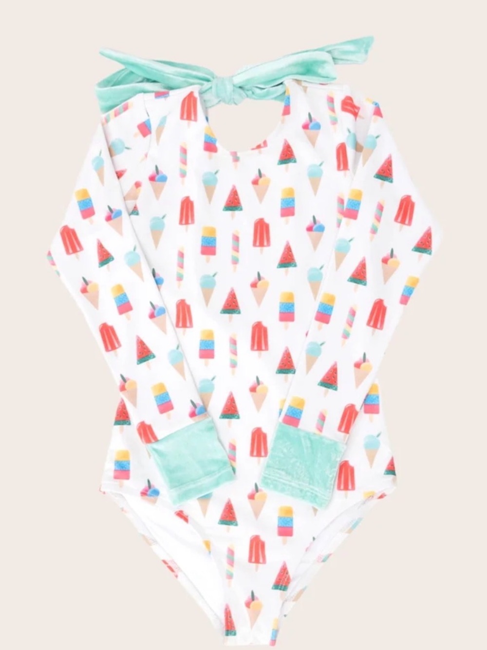 Saint Ida Coney Island Popsicle Swimsuit Sz 8